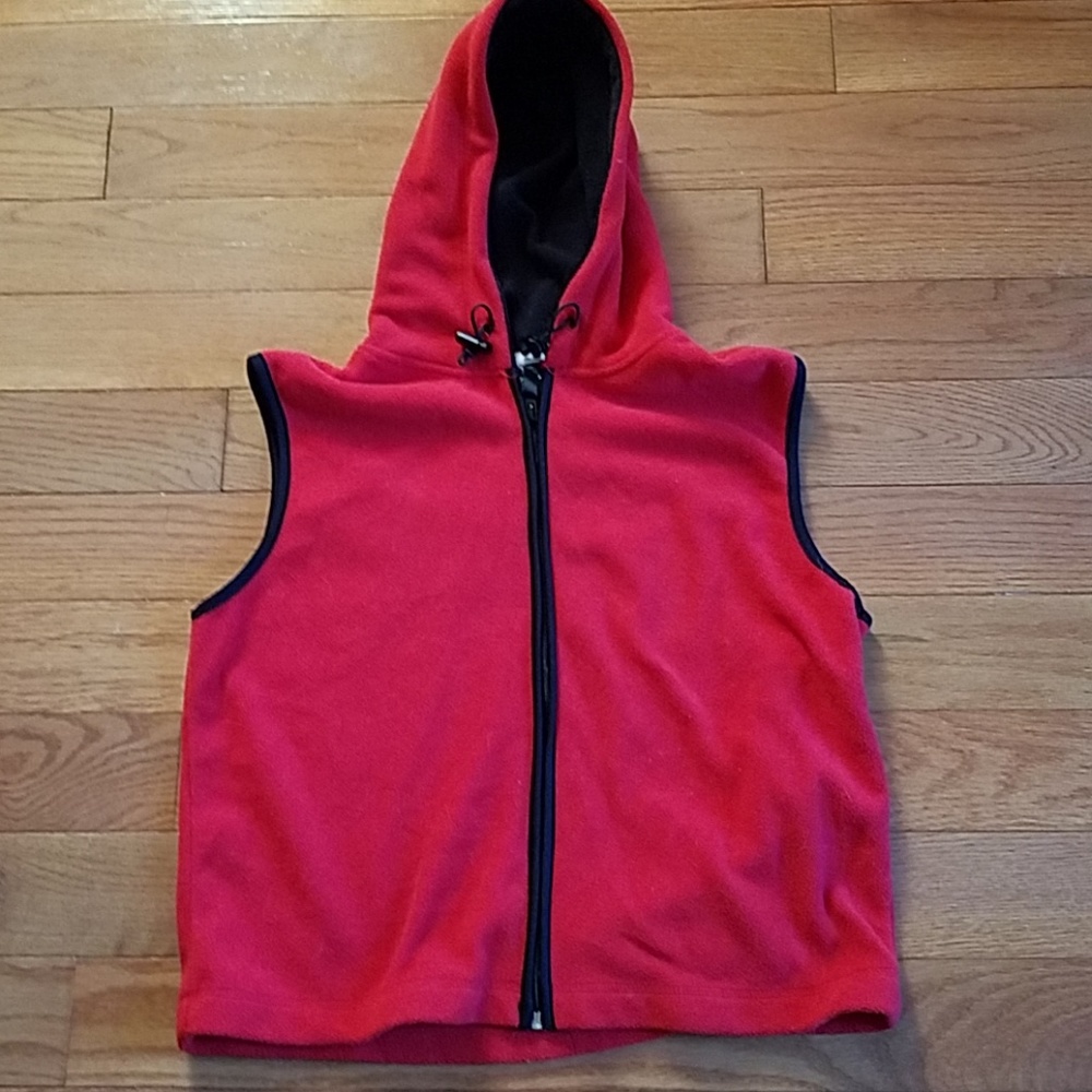 Fleece Vest with Hood